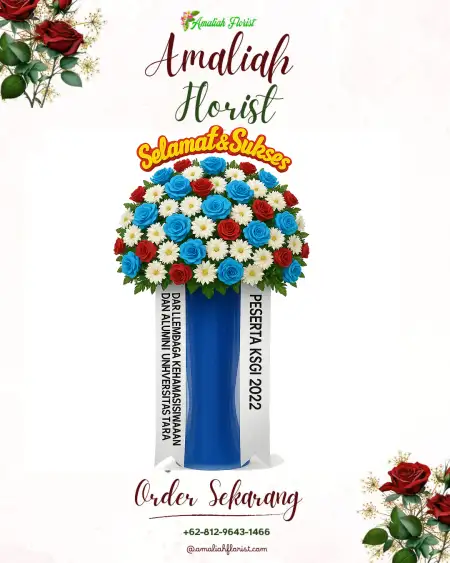 Standing Flowers Kebun Dalam